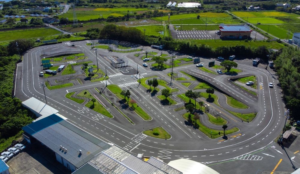 Fotografía proporcionada de Tsuruoka Safety Driving School
